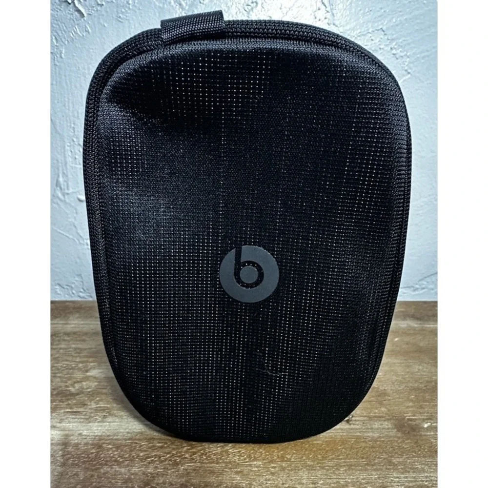 BEATS BY DRE HEADPHONE TRAVEL CANVAS POUCH (BLACK)